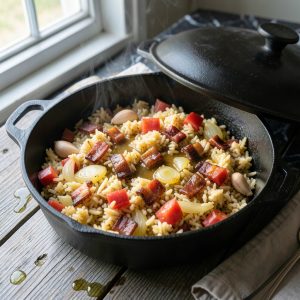 Charleston Rice Recipe: Lowcountry Flavor with Tomato and Bacon