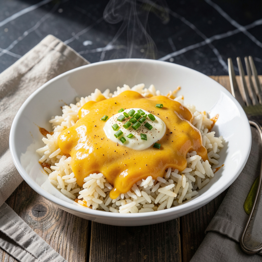 Cheesy Rice Recipe Rice Cooker: Effortless Melty Goodness in One Pot