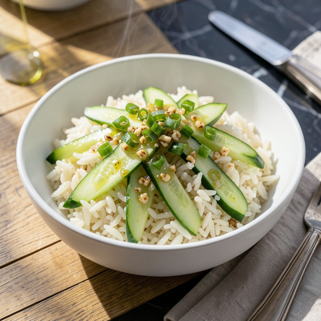 Cucumber Rice Recipe: Refreshing Crunch in Every Grain