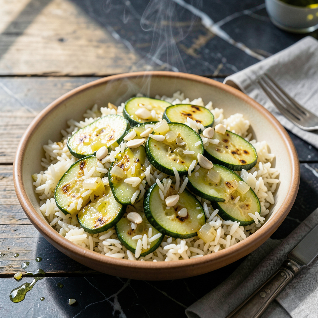 Rice Courgette Recipe: Garden-Fresh Sides in One Pan
